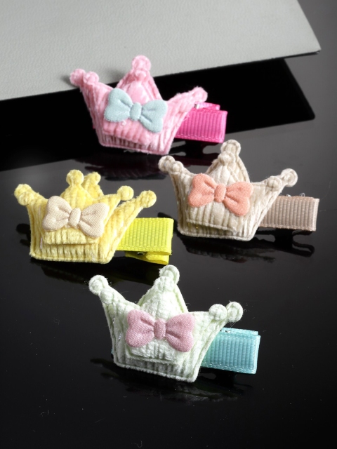 

Stoln Girls Multi Color Set Of 4 Alligator Hair Clips