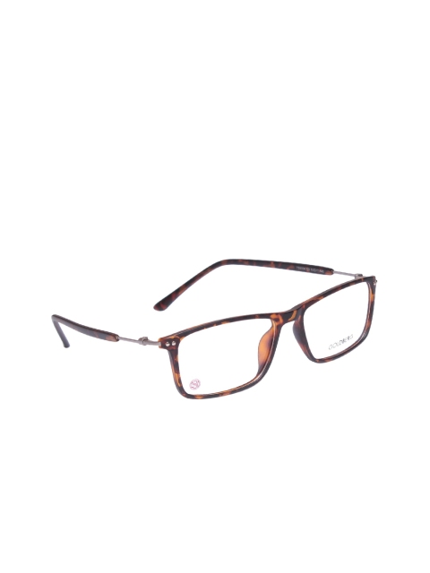 

Gold Berg Unisex Brown Full Rim Wayfarer Frames
