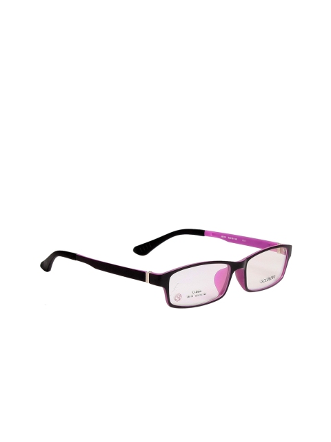 

Gold Berg Unisex Purple & Black Full Rim Rectangle Frames GBM-J8019_C60