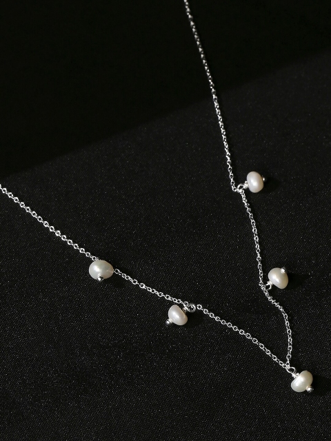 

Accessorize White 925 Pure Sterling Silver Necklace