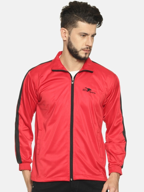 

HPS Sports Men Red Sporty Jacket