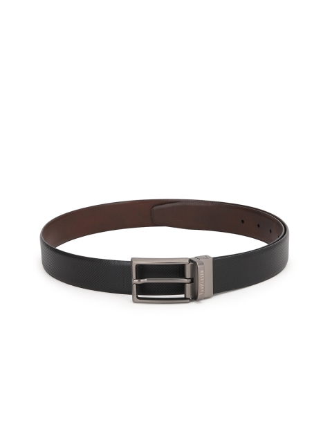 

Van Heusen Men Black Textured Leather Formal Belt