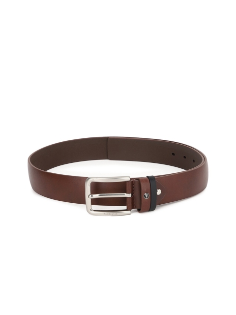 

Van Heusen Men Brown Leather Formal Belt