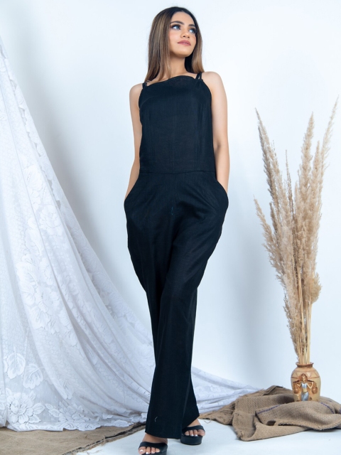 

Tistabene Black Basic Jumpsuit