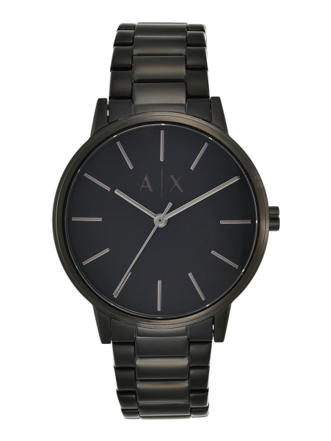 

Armani Exchange Men Black Cayde Bracelet Style Analogue Watch AX2701IT