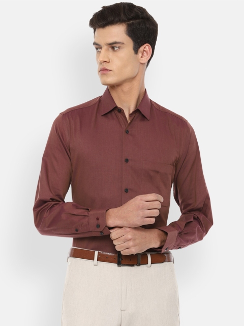 

Louis Philippe Men Maroon Slim Fit Formal Shirt