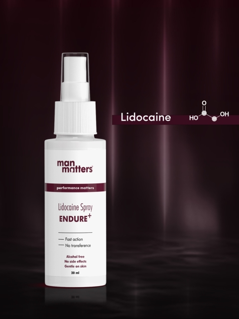 

Man Matters ENDURE+ Lidocaine Spray 20 ml, White