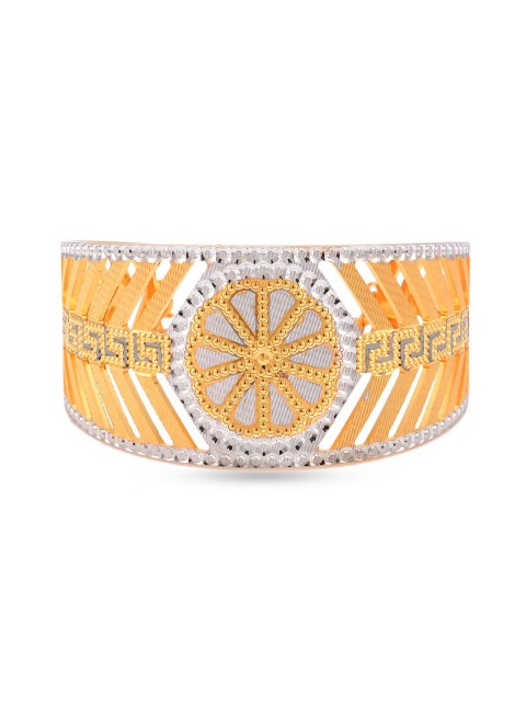 

Tistabene Women Gold-Toned & White Brass Gold-Plated Wraparound Bracelet