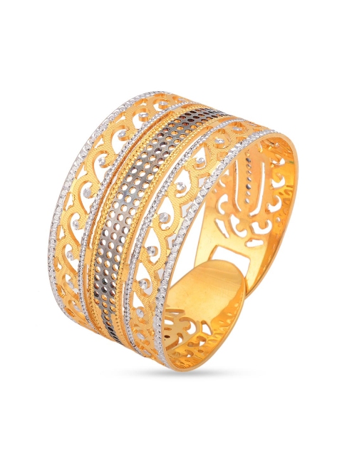 

Tistabene Women Gold-Plated Studded Kada Bracelet