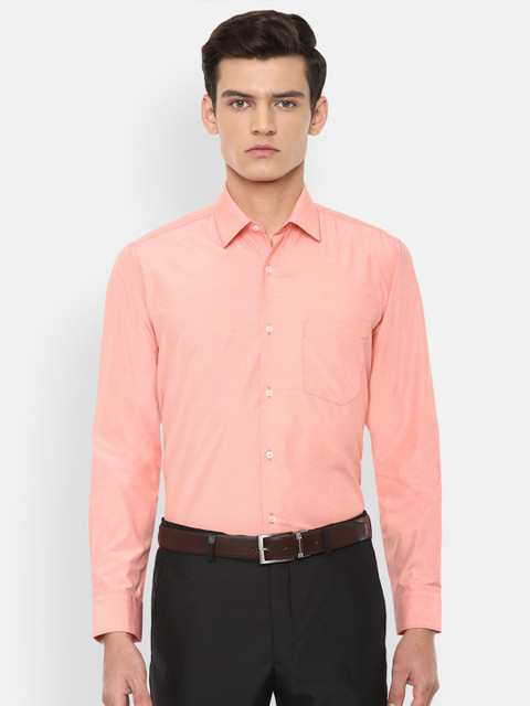 

Van Heusen Men Pink Regular Fit Formal Shirt