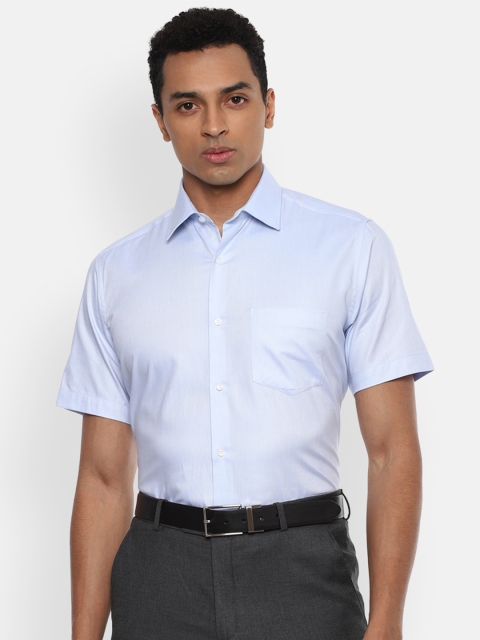 

Van Heusen Men Blue Formal Shirt