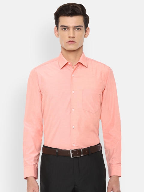 

Van Heusen Men Pink Regular Fit Formal Shirt