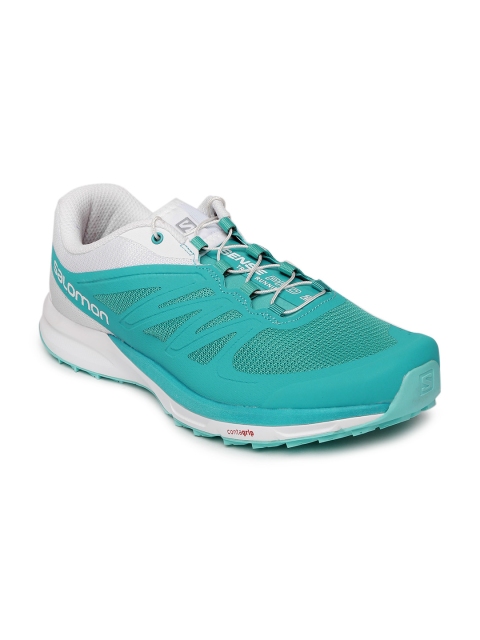 

Salomon Women Teal Sense PRO 2 W Running Shoes, Green