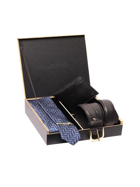 

LOUIS STITCH Men Blue & Black Accessory Gift Set