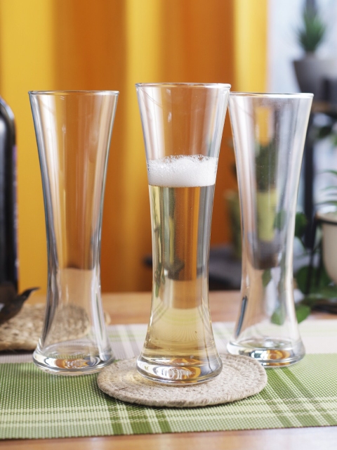 

Ocean Set Of 6 Transparent Solid Dishwasher Safe Beer Glass