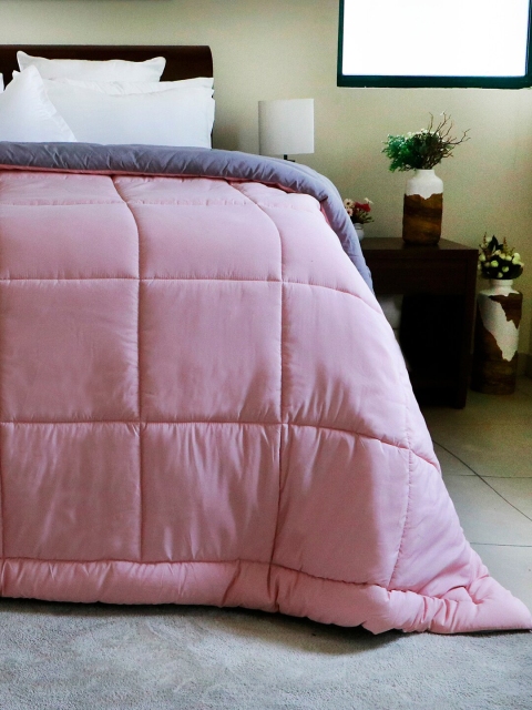 

Trident Rose & Grey AC Room Home Essential Double Bed Comforter