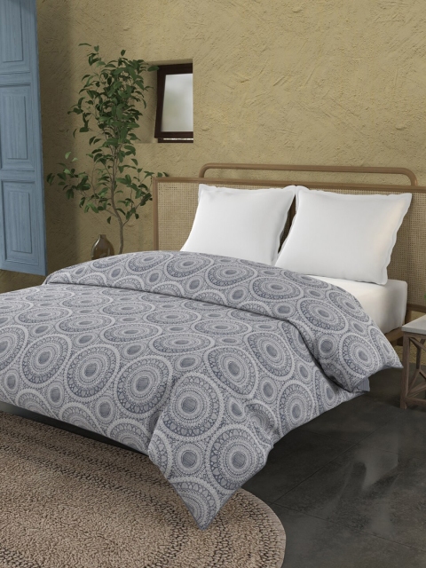 

Trident Grey & White AC Room 150 GSM Double Bed Comforter