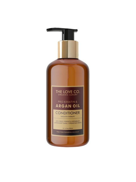 

THE LOVE CO. Moroccon Argan oil Hair Conditioner 300ml, White