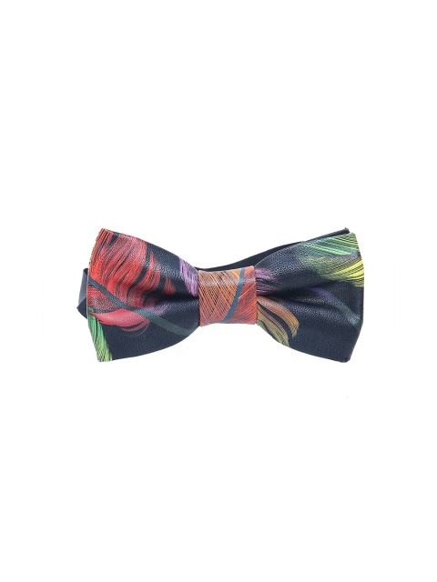 

Calvadoss Men Black & Red Colourblocked Bow Tie