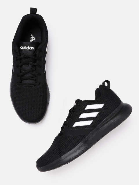 

ADIDAS Men Black & White Woven Design FleeceWalk Walking Shoes