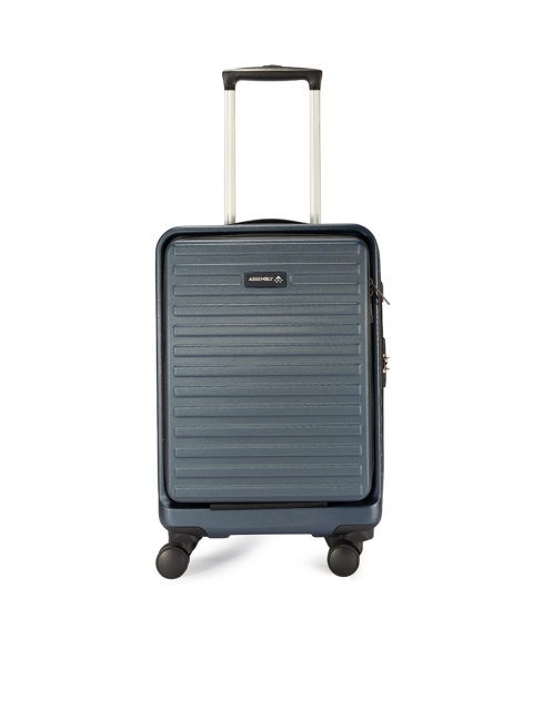 

THE ASSEMBLY Blue Hard Cabin Trolley Suitcase