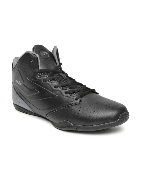 

Boltio Men Black & Grey Colourblocked Basketball Shoes