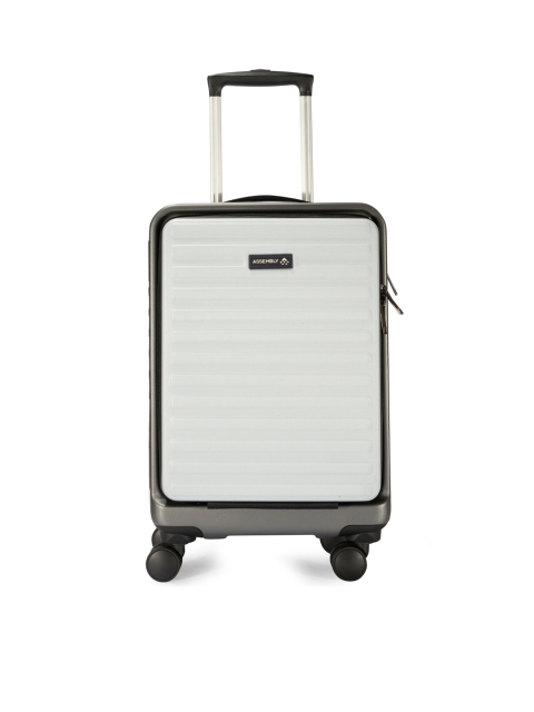 

THE ASSEMBLY Grey Small Hard Cabin Suitcase