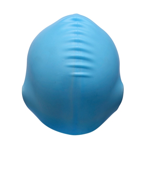 

CUKOO Blue Solid Silicon Swimming Cap