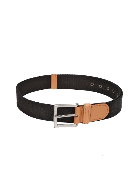 

Harvard Men Black Solid Belt