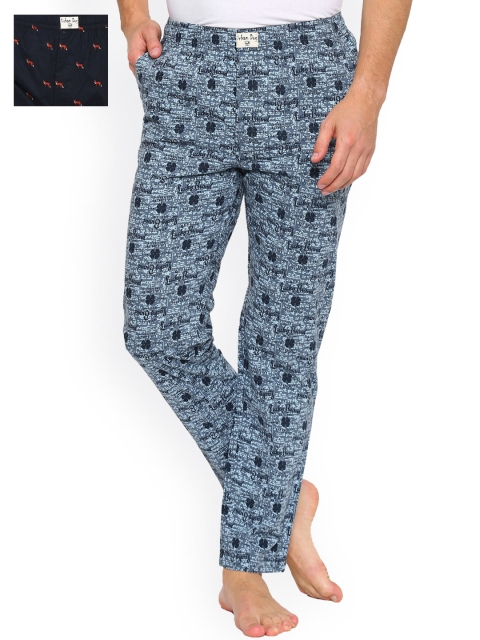 

Urban Dog Pack of 2 Printed Slim Fit Pyjamas, Grey
