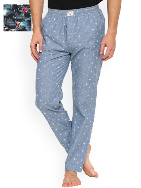 

Urban Dog Pack of 2 Printed Slim Fit Pyjamas, Grey