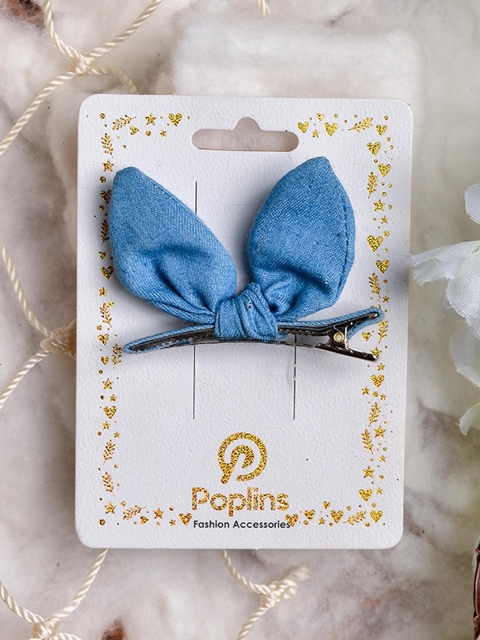

POPLINS Girls Blue Alligator Hair Clip