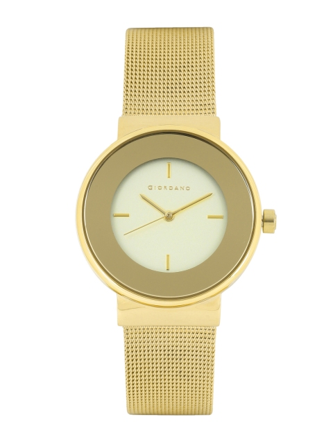 

GIORDANO Women Gold-Toned Analogue Watch FA2052-22