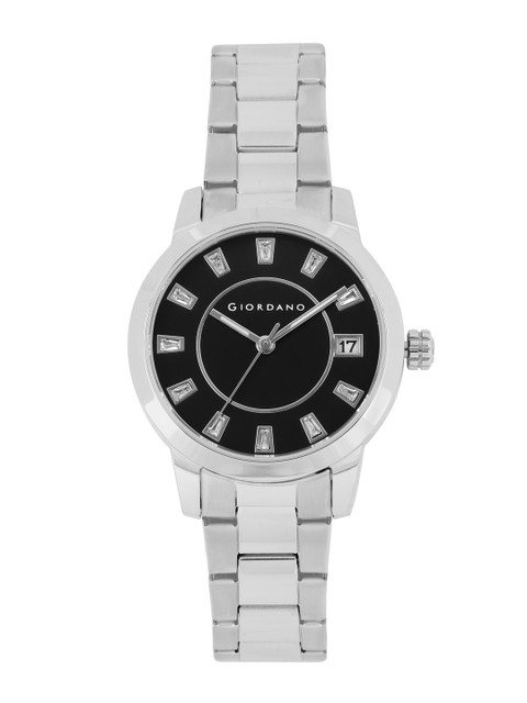 

GIORDANO Women Black Analogue Watch F2700-11