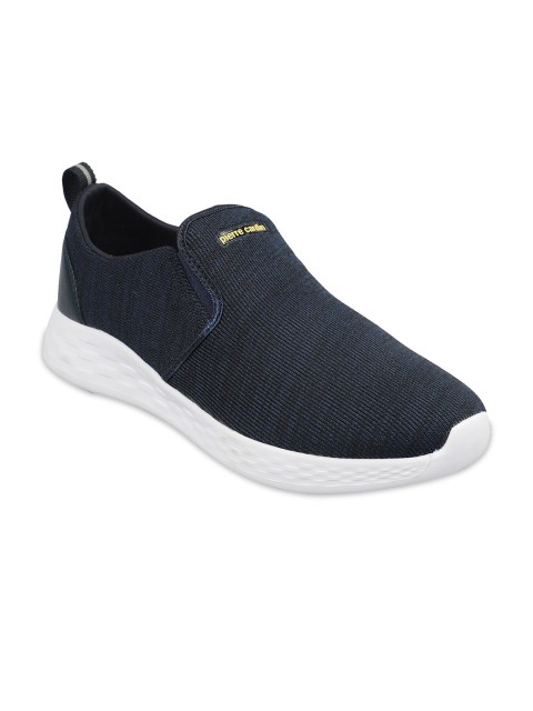 

pierre cardin Men Navy Blue Mesh Running Shoes