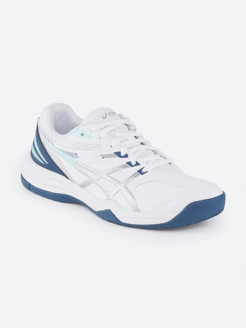 

ASICS Women White Tennis Non-Marking Court Slide 2 Shoes