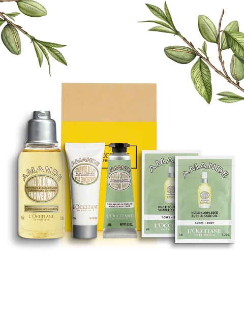 

LOccitane en Provence Amande Mini Almond Starter Pack, Yellow