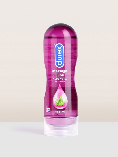

Durex Aloe Vera 2-in-1 Soothing Massage Lube - 200 ml, Pink