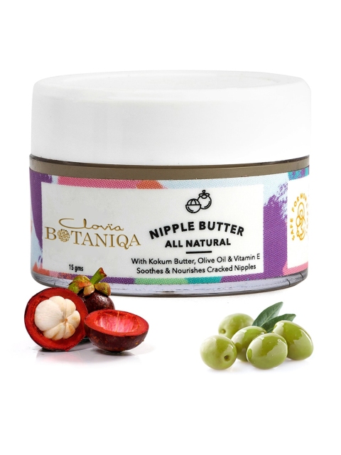 

Clovia BOTANIQA All Natural Nipple Butter Mini Body Oil 15 g, White