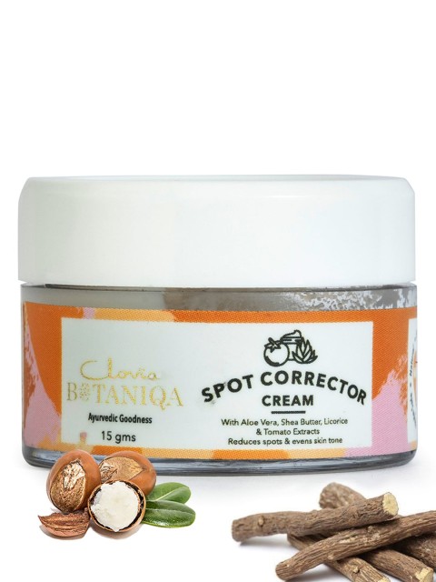 Clovia BOTANIQA Mini Spot Corrector Cream with Liquorice & Shea Butter - 15 g, White