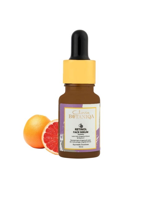 

Clovia BOTANIQA Retinol Mini Face Serum with Vitamin E & Lactic Acid - 10 ml, Brown
