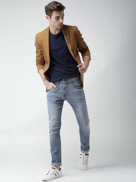 

Mast & Harbour Men Blue Skinny Fit Stretchable Jeans