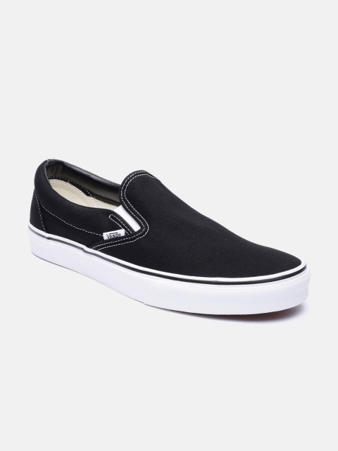 

Vans Unisex Black Slip-On Sneakers