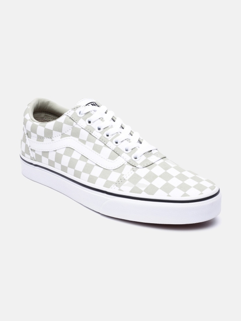 

Vans Men White Printed Sneakers