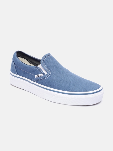 

Vans Unisex Blue Slip-On Sneakers