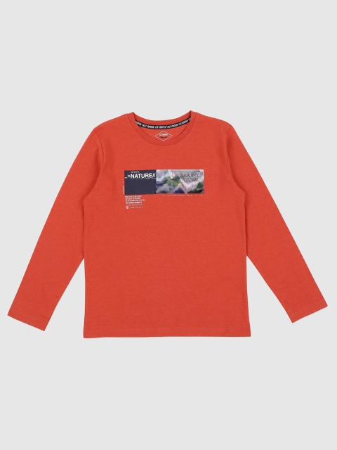 

Lee Cooper Boys Blue Typography 2 Printed Applique T-shirt