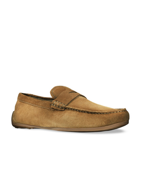 

Clarks Men Brown Suede Flat Boots