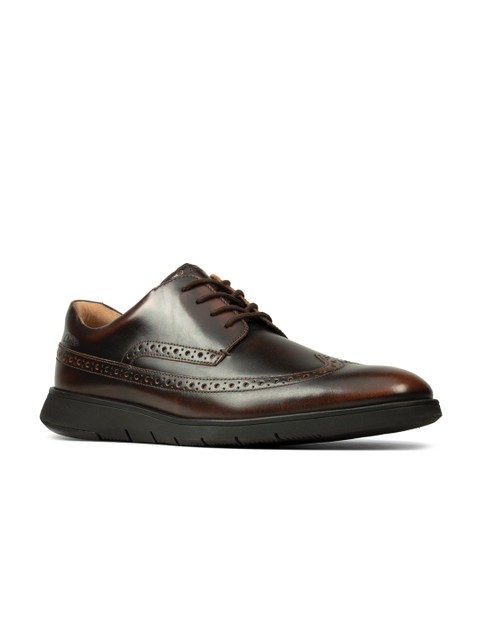 

Clarks Men Brown Leather Brogues