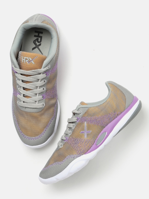 

HRX by Hrithik Roshan Women Purple & Grey Street Run Running Shoes