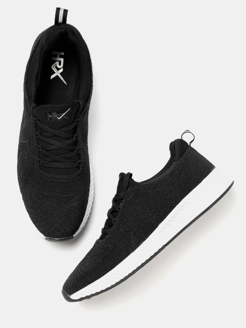 

HRX by Hrithik Roshan Men Black Street Run Running Shoes
